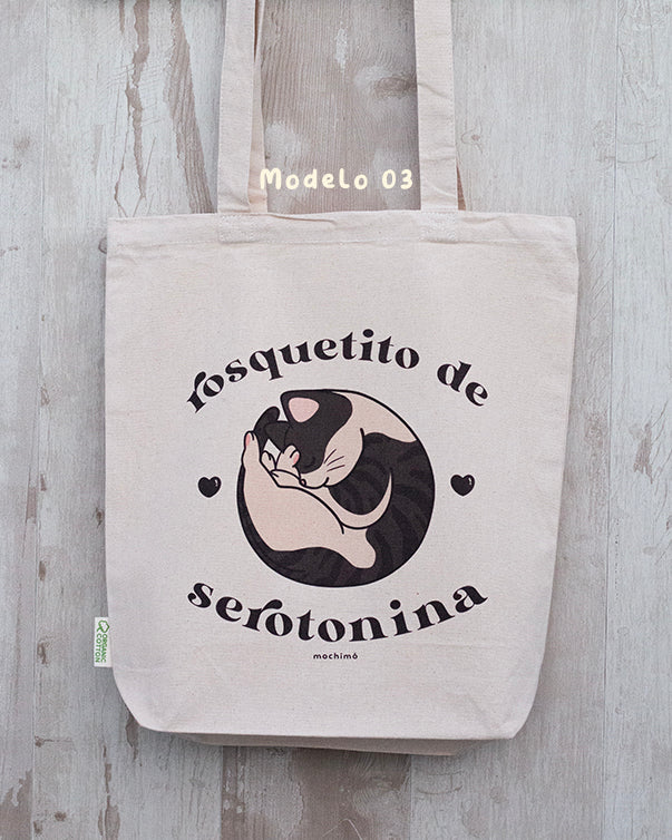 Totebag Rosquetitos de serotonina (varios modelos)