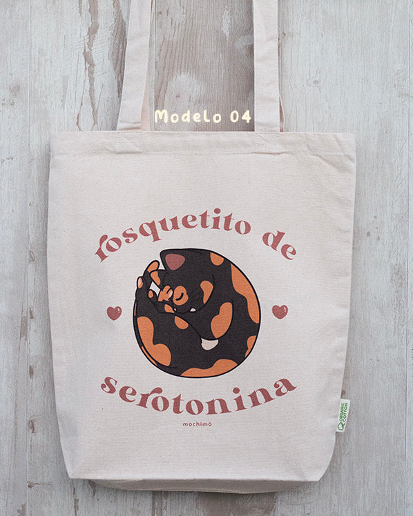 Totebag Rosquetitos de serotonina (varios modelos)