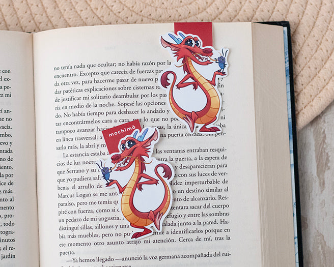Marcapáginas magnético Mushu