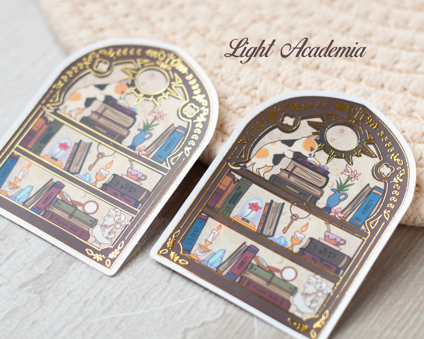 Pegatinas "Dark Academia & Light Academia"