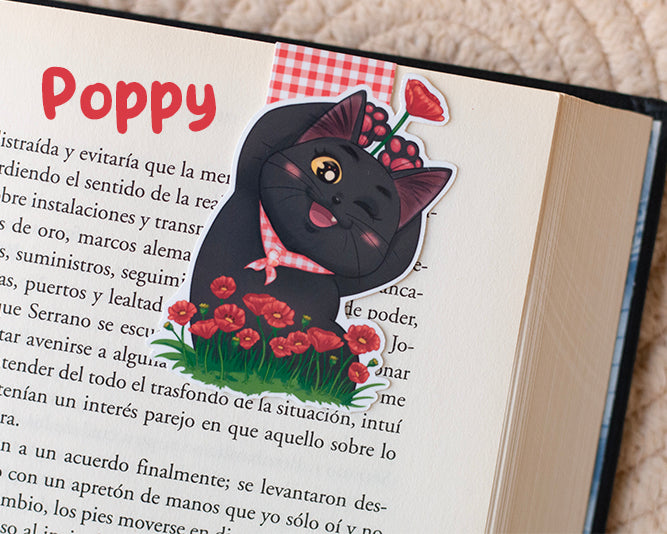 Marcapáginas magnéticos sorpresa MichiPrimavera