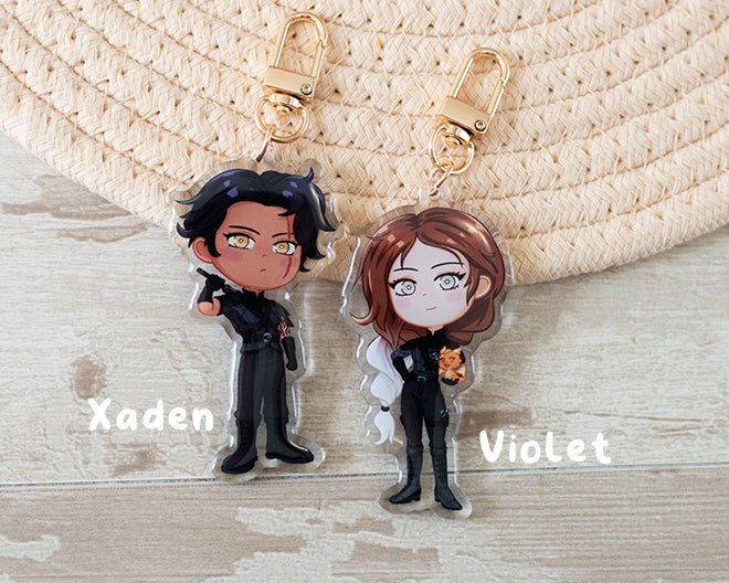 Llavero Xaden & Violet - Alas de sangre