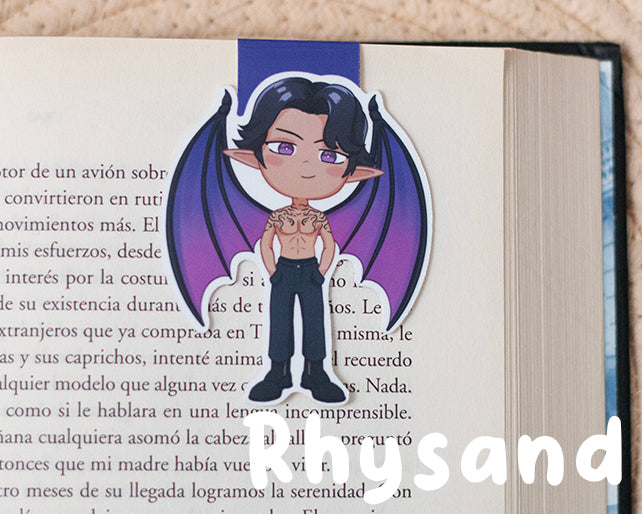 Marcapáginas magnético "BatBoys" Rhysand, Cassian & Azriel - Acotar