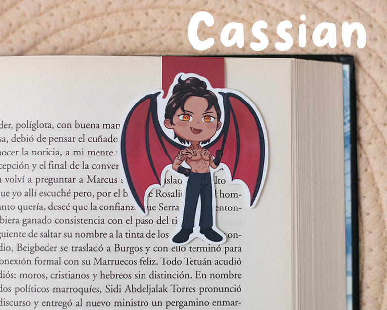 Marcapáginas magnético "BatBoys" Rhysand, Cassian & Azriel - Acotar