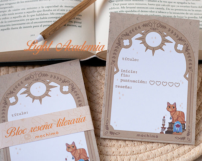 Caja literaria "Light Academia" Productos exclusivos.