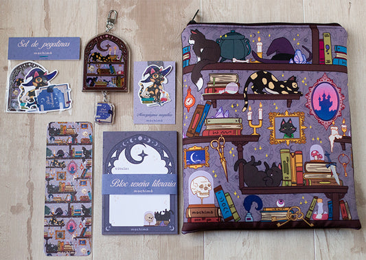 Caja literaria "Dark Academia" Productos exclusivos.