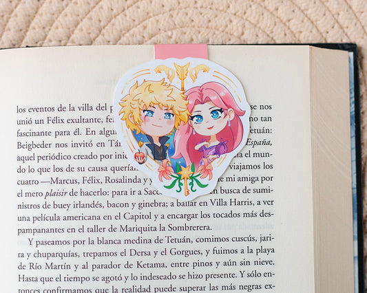 Marcapáginas magnético Jacks & Evangeline - Érase una vez un corazón roto.