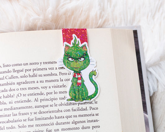 Marcapáginas magnético GrinchCat