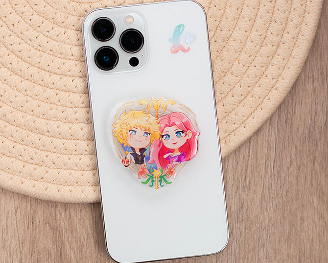 Phone grip Jacks & Evangeline - Érase una vez un corazón roto.