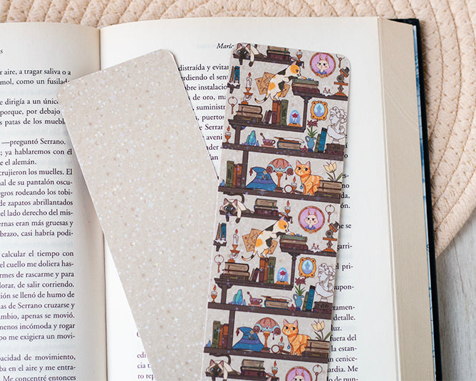 Marcapáginas papel Light Academia