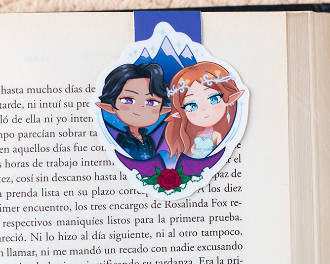 Marcapáginas magnético Rhysand & Feyre - Acotar.