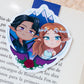 Marcapáginas magnético Rhysand & Feyre - Acotar.