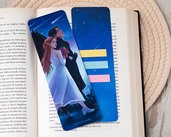 Marcapáginas papel Rhysand & Feyre (versión II)