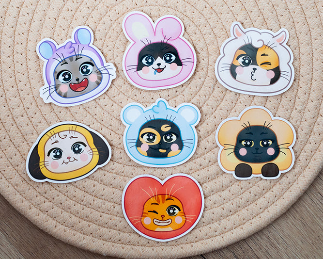 Pegatinas MichisBt21