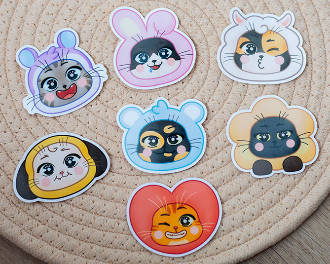 Pegatinas MichisBt21