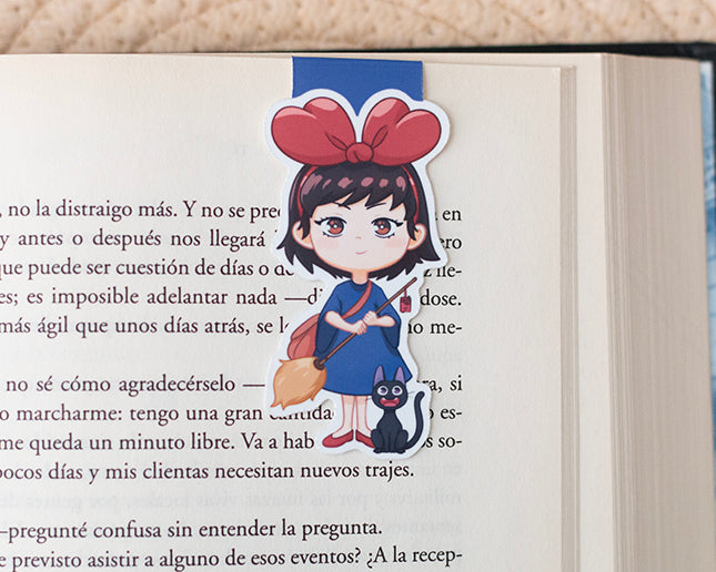 Marcapáginas magnético Nicky la aprendiz de Bruja