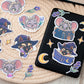 Pack de pegatinas Mochi & Mery