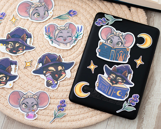 Pack de pegatinas Mochi & Mery