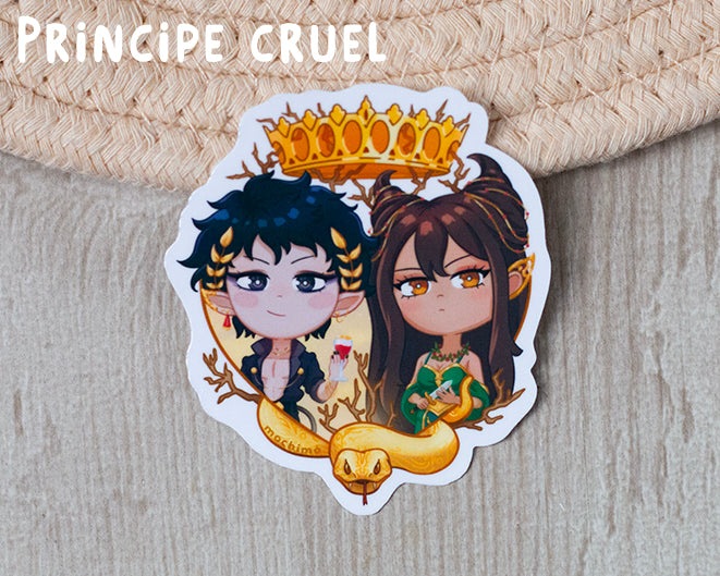 Pegatinas parejas literarias