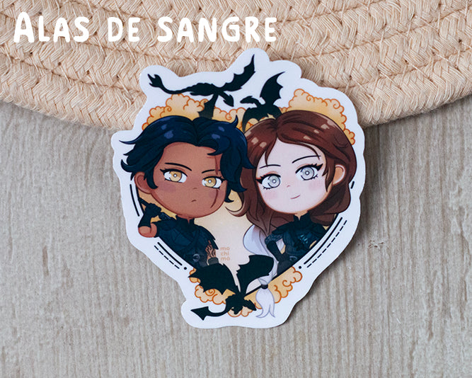 Pegatinas parejas literarias