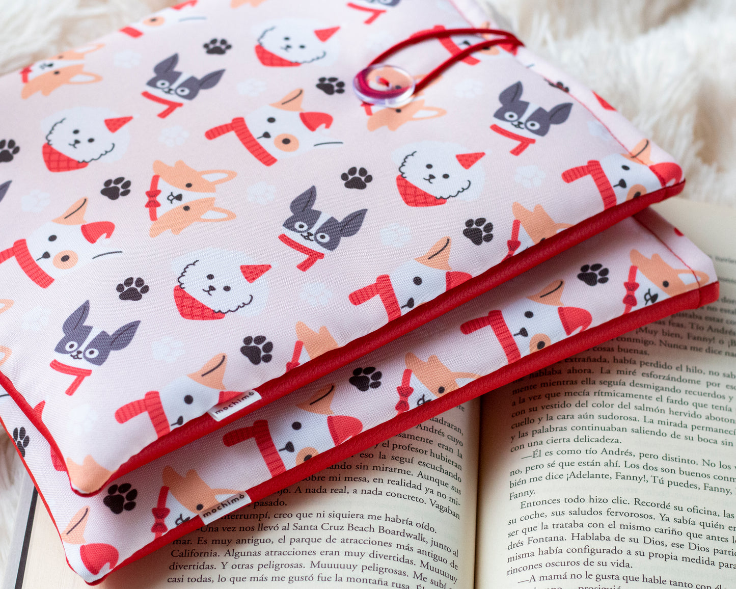 Funda Perritos Navideños