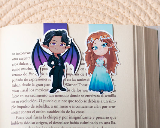 Marcapáginas magnético Rhysand & Feyre - Acotar